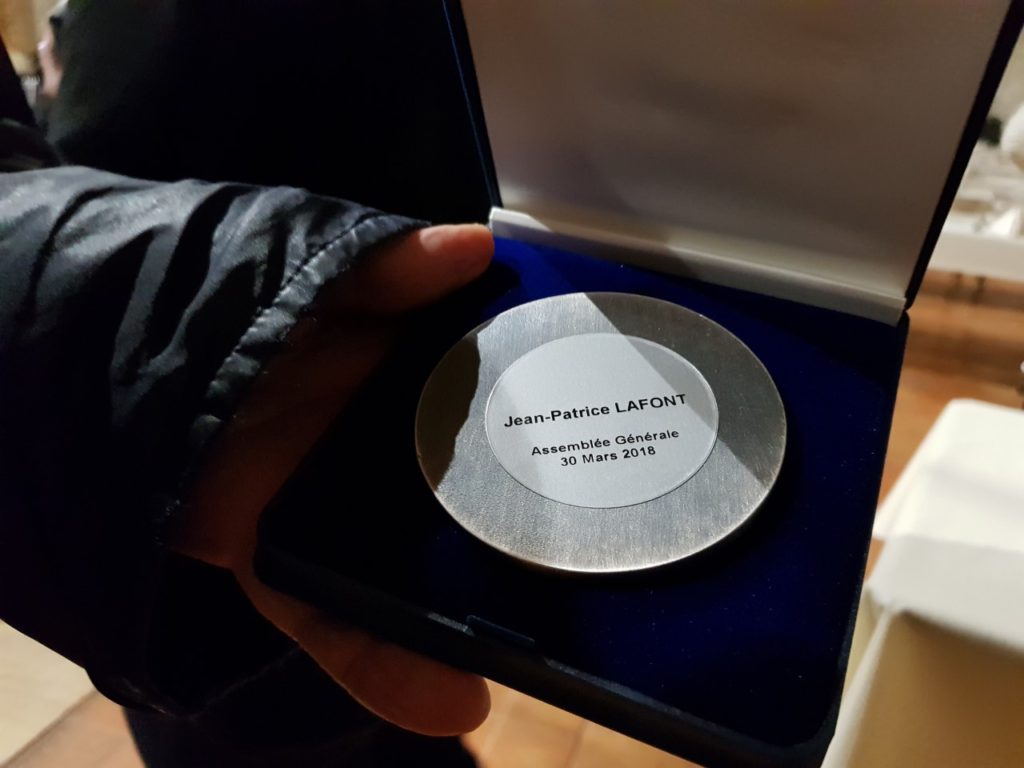 Remise medaille d’argent